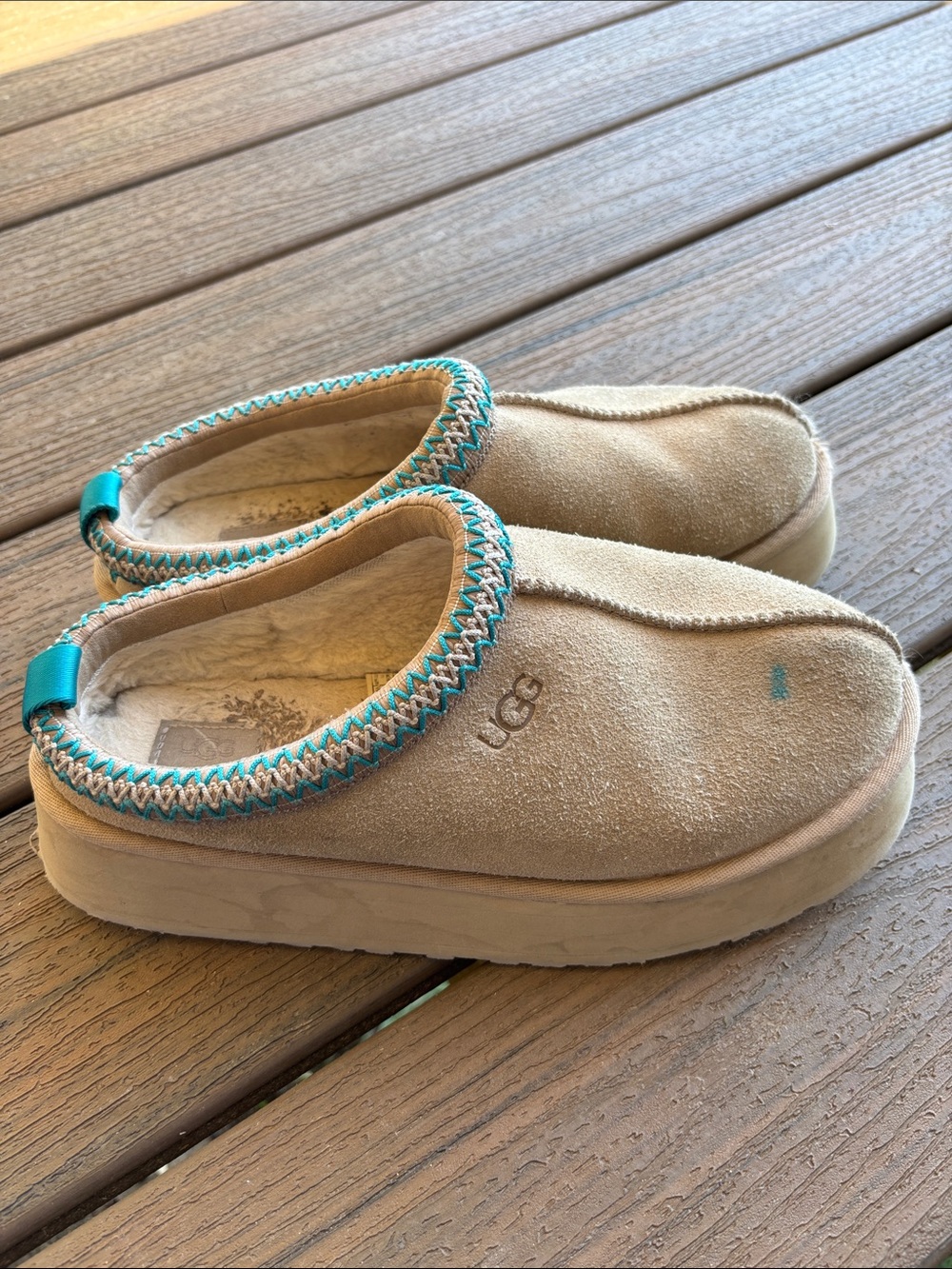 UGG Worn Tasman Shoes
Platform Mules Women's Size 9